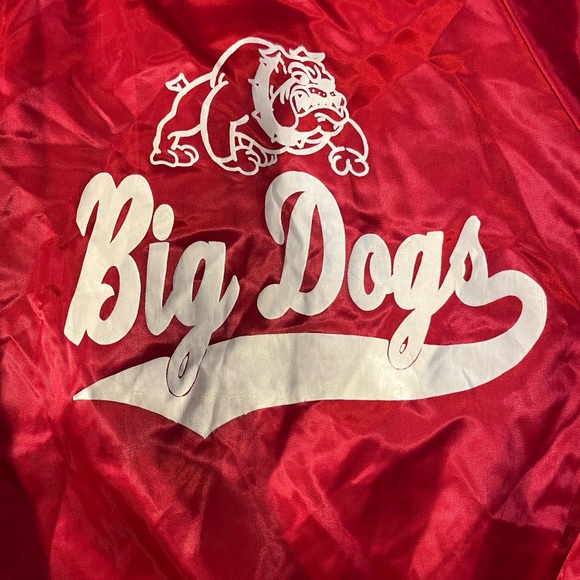 VINTAGE 80s BIG DOGS VARSITY JACKET - Picture 2 of 8